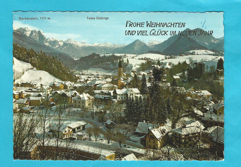 AK Bad Aussee. Frohe Weihnachten...