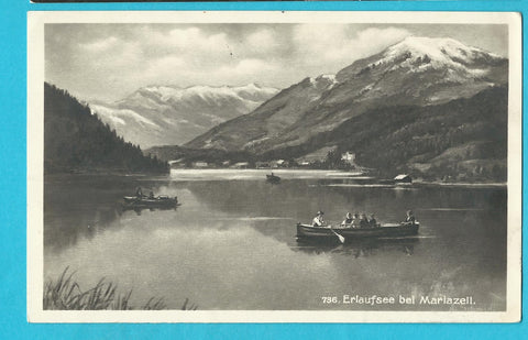 AK Erlaufsee bei Mariazell. (1927)
