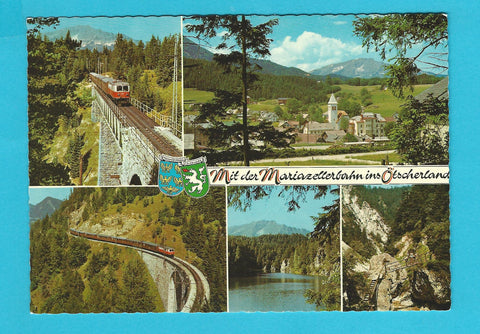 AK Mit der Mariazellerbahn ins Ötscherland.