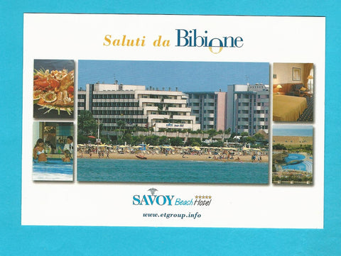 AK Saluti da Bibione. Savoy BeachHotel.