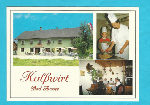AK Bad Aussee. Gasthaus Restaurant Kalßwirt - Bad Aussee.