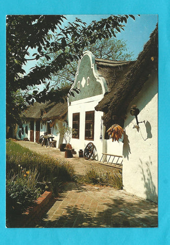 AK Illmitz. Bauernhaus mit Barockgiebel.