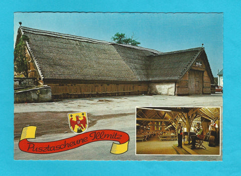AK Pusztascheune Illmitz.