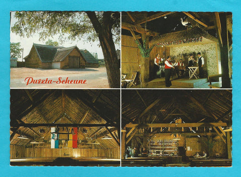 AK Illmitz. Puszta-Scheune.