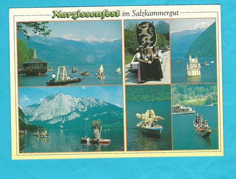 AK Narzissenfest im Salzkammergut. (1993)