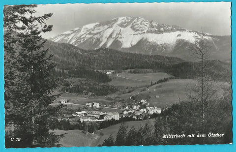 AK Mitterbach mit dem Ötscher.