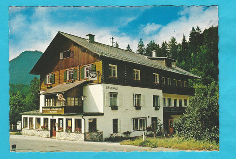 AK Bad Aussee. Gasthaus Staudnwirt. H. Wilpernig. Grundlseestraße 21.