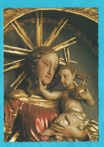 AK Pfarrkirche Gaishorn. Gotische Madonna.