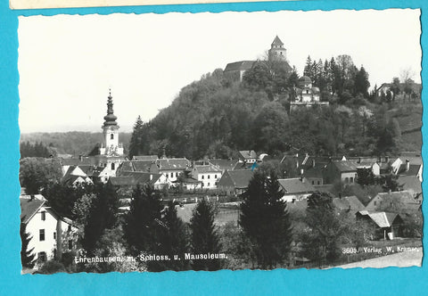 AK Ehrenhausen mit Schloss u. Mausoleum.