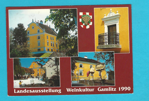 AK Landesausstellung Weinkultur Gamlitz 1990.