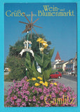 AK Grüße aus dem Wein- und Blumenmarkt Gamlitz.