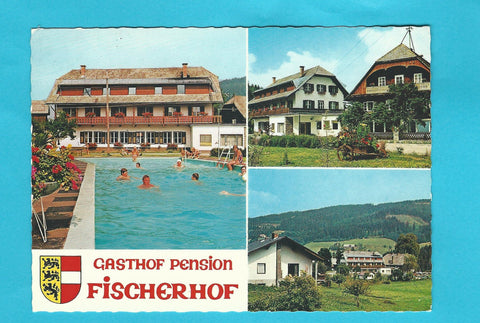 AK Sirnitz. Gasthof Pension Fischerhof. Spitzwiesen.