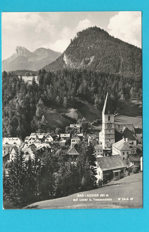 AK Bad Aussee mit Loser u. Tressenstein.