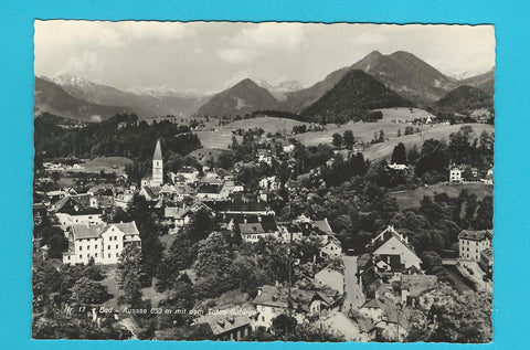 AK Bad Aussee mit dem Toten Gebirge.