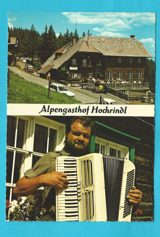 AK Sirnitz. Alpengasthof Hochrindl.  Jugenderholungsheim. Pächter: Elise Krall.