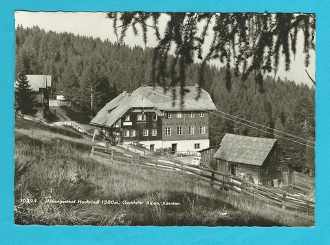 AK Sirnitz. Alpengasthof Hochrindl.