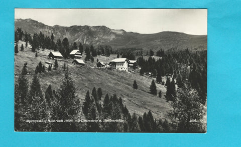 AK Alpengasthof Hochrindl mit Lattersteig u. Haidnerhöhe.