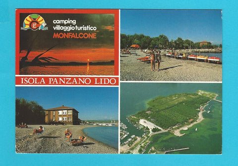 AK Monfalcone. Isola Panzano Lido Camping Villaggio Turistico. Via Bagni 171.