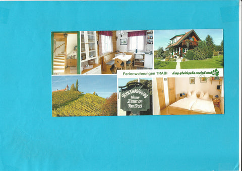 AK Leibnitz/Kaindorf. Langstrasse. Ferienwohnungen der Familie Trabi.