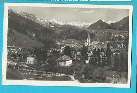 AK Bad Aussee gegen Totes Gebirge.