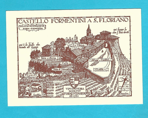AK S. Floriano del Collio. Castello Formentini.
