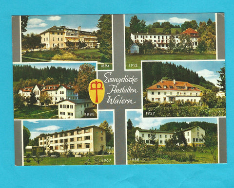 AK Feldkirchen. Evangelische Anstalten Waiern.