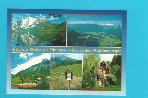 AK Herzliche Grüße aus Altaussee.