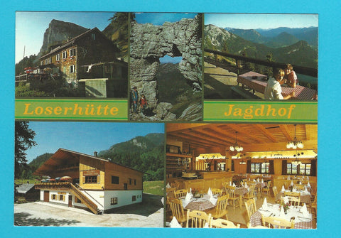 AK Altaussee. Loserhütte. Jagdhof. Helmut König.