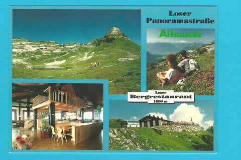 AK Altaussee. Loser Panoramastraße. Bergrestaurant.