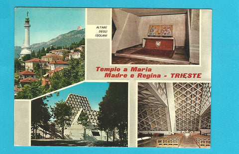AK Trieste - Tempio a Maria Madre e Regina.