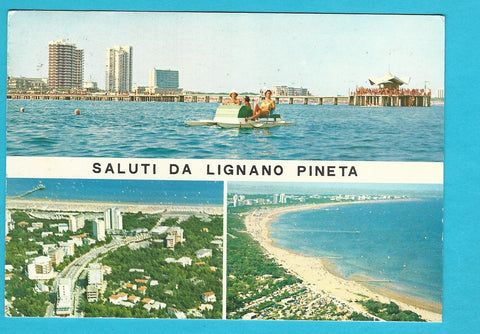 AK Saluti da Lignano Pineta.