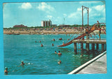 AK Lignano Pineta. Scivoli sul pontile.