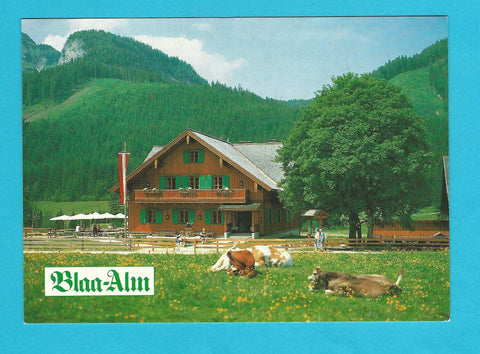 AK Blaa Alm. Wirtshaus. Lichtersberg 73.