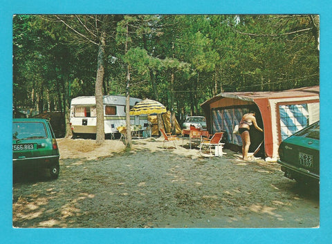 AK Lignano. Nel verde del Camping.