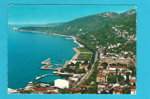 AK Trieste. Riviera di Barcola - Panorama.
