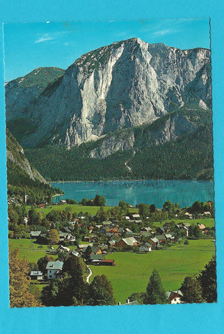 AK Ausseer Land. Altaussee mit Trisselwand.