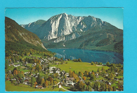 AK Ausseer Land. Altaussee mit Trisselwand.