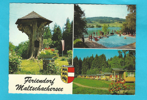 AK Feriendorf des Sozialtourismus am Maltschacher See.
