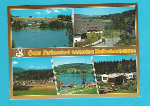 AK ÖGB Feriendorf Camping. Briefelsdorf 7. Feldkirchen.