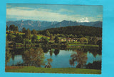 AK Der Maltschachersee bei Feldkirchen gegen die Karawanken.