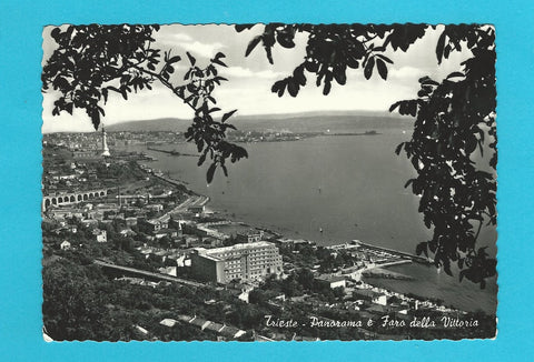 AK Trieste - Panorama e Faro della Vittoria.