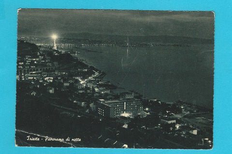 AK Trieste - Panorama di notte.