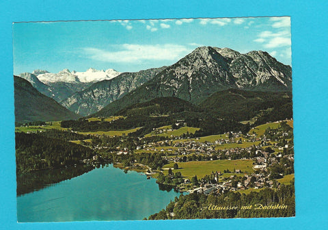 AK Ausseer Land. Altaussee mit Dachstein.