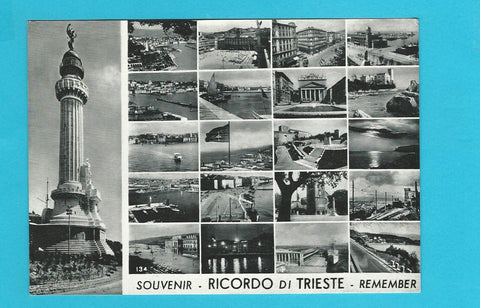AK Souvenir Ricordo di Trieste Remember.
