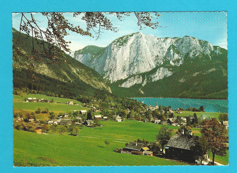 AK Ausseer Land. Altaussee mit Trisselwand.