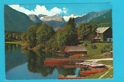 AK See-Idyll in Altaussee am Altausseersee.