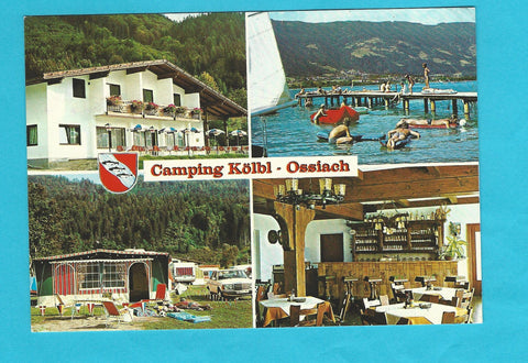 AK Ossiach.Camping Kölbl Anton Matschnig. Gasthof.