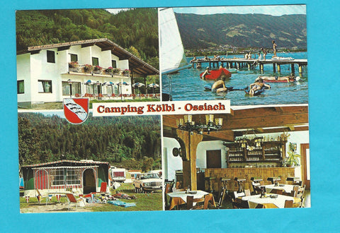 AK Ossiach.Camping Kölbl Anton Matschnig. Gasthof