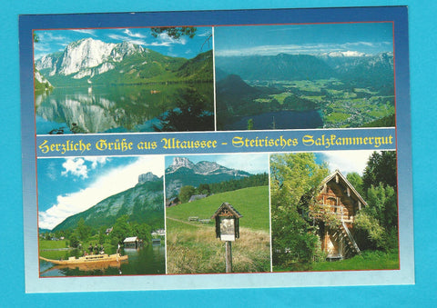 AK Herzliche Grüße aus Altaussee.