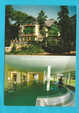 AK Altaussee. Hotel Seevilla. Familien Maislinger u. Gulewicz.